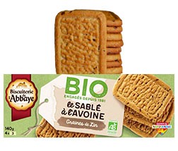 sablé à l'avoine bio