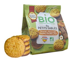 sablés caramel noisettes bio