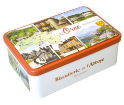 Coffret biscuits Orne département