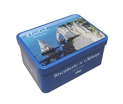 boite biscuits etretat
