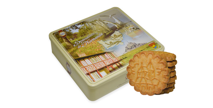 Boite Specialites De Normandie Nos Coffrets Signature Biscuiterie De Abbaye
