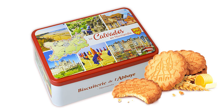 boite à biscuits calvados