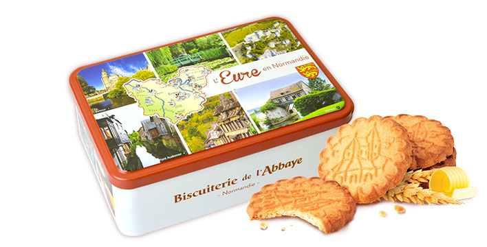 boite à biscuits l'eure en normandie