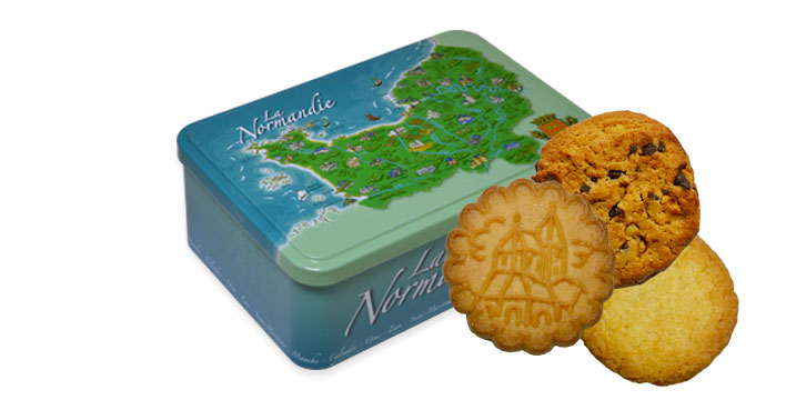 Normandie Box Assortment Sugar Boxes Biscuiterie De Abbaye
