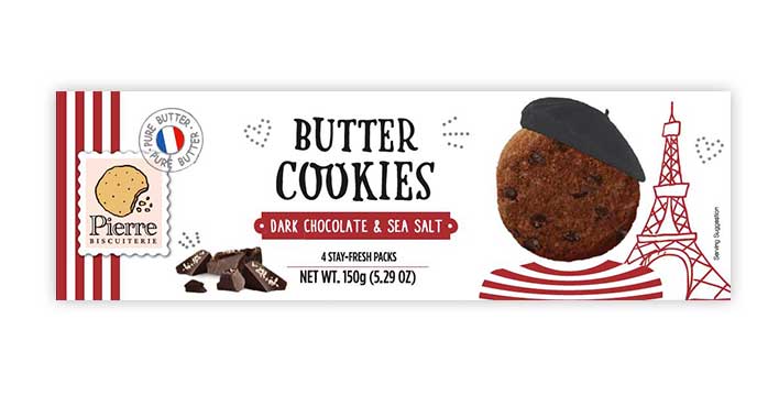 Pierre Biscuiterie cacao sel marin