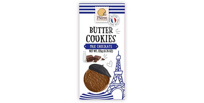 butter cookies milk chocolate