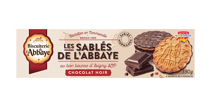 Sablés de l'Abbaye Chocolat noir